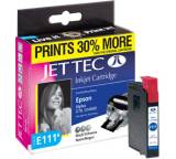 Druckerpatrone im Test: Schwarzpatrone E111B von Jet Tec, Testberichte.de-Note: 3.8 Ausreichend