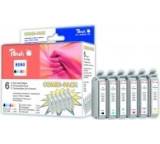 Druckerpatrone im Test: Farbpatronen E080 (für T0801-06) von Peach, Testberichte.de-Note: ohne Endnote