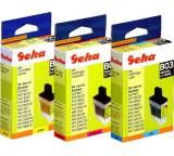 Farbpatronen B01, B02, B03 (für BROTHER LC900C/M/Y)