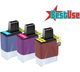 Farbpatronen q9c, q9m, q9y (für BROTHER LC900C/M/Y)