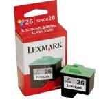 Druckerpatrone im Test: Farbpatrone Nr. 26 (010NO026E) von Lexmark, Testberichte.de-Note: 2.7 Befriedigend