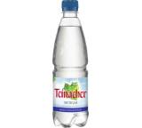 Erfrischungsgetränk im Test: Teinacher Mineralwasser von Mineralbrunnen Überkingen-Teinach, Testberichte.de-Note: 2.8 Befriedigend