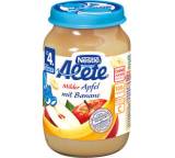 Milder Apfel mit Banane