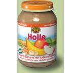 Apfel & Banane mit Vollkornflocken