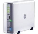 NAS-Server im Test: Disk Station DS109j (500 GB) von Synology, Testberichte.de-Note: ohne Endnote