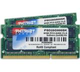 Arbeitsspeicher (RAM) im Test: PSD24G800SK6 2GB 800MHZ DDR2 von Patriot Memory, Testberichte.de-Note: 2.3 Gut
