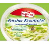 Fertigsalat im Test: Frischer Krautsalat nach Hausfrauenart von Nadler, Testberichte.de-Note: 1.0 Sehr gut
