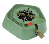 Christbaumständer mit Fußhebel und akustischem Wasserstandsmelder