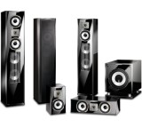 Surroundsystem im Test: Platinum 5.1-Set (Sub 700DV/M5/M1 Base/M2) von Quadral, Testberichte.de-Note: 1.1 Sehr gut