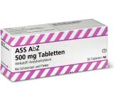Schmerz- / Fieber-Medikament im Test: ASS AbZ 500mg Tabletten von AbZ-Pharma, Testberichte.de-Note: ohne Endnote