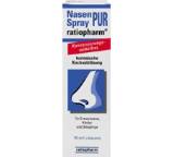 Mund- /, Hals- / Atemweg-Medikament im Test: NasenSpray PUR ratiopharm von Ratiopharm, Testberichte.de-Note: ohne Endnote