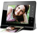 Digitaler Bilderrahmen im Test: Digitaler Bilderrahmen mit Scanner von Hammacher Schlemmer, Testberichte.de-Note: ohne Endnote
