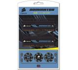 Arbeitsspeicher (RAM) im Test: Dominator 4 GB Kit DDR3-1600 (CMP4GX3M2C1600C7) von Corsair, Testberichte.de-Note: 1.5 Sehr gut