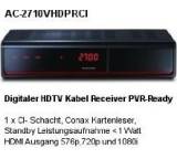 TV-Receiver im Test: AC-2710 VHDPRCI von Arion, Testberichte.de-Note: 2.0 Gut