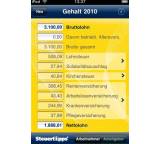 Gehaltsrechner 2010 (für iPhone)