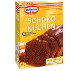 Backmischung & Kuchenteig im Test: Schoko Kuchen von Dr. Oetker, Testberichte.de-Note: 1.2 Sehr gut