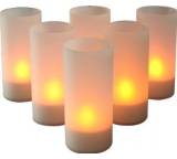 Kerze im Test: LED Teelicht 6er Set von H&H (Hartig & Helling), Testberichte.de-Note: 2.2 Gut