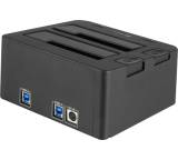 Festplatten-Zubehör im Test: SATA QuickPort Duo USB 3.0 von Sharkoon, Testberichte.de-Note: 1.8 Gut