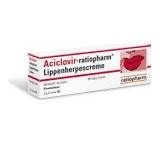 Haut- / Haar-Medikament im Test: Aciclovir-ratiopharm Lippenherpescreme von Ratiopharm, Testberichte.de-Note: 1.4 Sehr gut