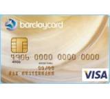 EC-, Geld- und Kreditkarte im Vergleich: Gold Visa Karte von Barclaycard, Testberichte.de-Note: 4.0 Ausreichend