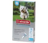 Zeckenmittel & Flohmittel für Haustiere im Test: Advantix Spot-On Lösung für Hunde, 4 bis 10 kg von Bayer Vital, Testberichte.de-Note: 4.0 Ausreichend