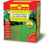 Dünger im Test: Premium-Rasen plus Aufbau-Dünger von Wolf-Garten, Testberichte.de-Note: ohne Endnote