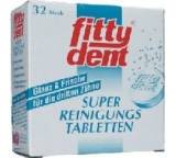 Gebissreiniger im Test: Super Reinigungs-Tabletten von Fittydent, Testberichte.de-Note: 2.0 Gut