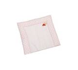 Wickelauflage im Test: Wickelauflage Komfort Stoff 'Glückspilz rosa' von Pinolino Kinderträume, Testberichte.de-Note: 5.0 Mangelhaft