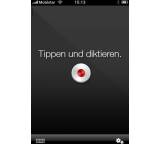 App im Test: Dragon Dictation von Nuance, Testberichte.de-Note: 2.3 Gut