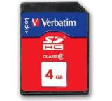 Speicherkarte im Test: Premium SDHC Class 6 (4 GB) von Verbatim, Testberichte.de-Note: 3.3 Befriedigend