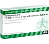 Magen- / Darm-Medikament im Test: Pantoprazol AbZ Protect 20 mg, Tabletten von AbZ-Pharma, Testberichte.de-Note: ohne Endnote