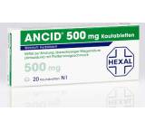 Magen- / Darm-Medikament im Test: Ancid 500 mg, Kautabletten von Hexal, Testberichte.de-Note: ohne Endnote