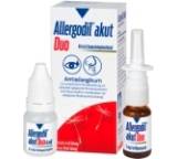 Medikament gegen Allergie im Test: Allergodil akut Duo von Meda Pharma, Testberichte.de-Note: ohne Endnote