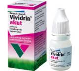 Medikament gegen Allergie im Test: Vividrin akut Azelastin Augentropfen von Mann, Testberichte.de-Note: 1.6 Gut
