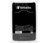Externe Festplatte im Test: Store 'n' Go Mac FAT32 & USB 3.0 500GB (53040) von Verbatim, Testberichte.de-Note: ohne Endnote