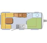 Caravan im Test: Weltbummler 525 TDF von T.E.C., Testberichte.de-Note: ohne Endnote