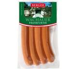 Fleisch & Wurst im Test: Wachauer-Frankfurter von Berger Schinken, Testberichte.de-Note: 2.8 Befriedigend