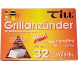 Grillanzünder im Test: Grillanzünder - KOMBI-Anzündwürfel von Till, Testberichte.de-Note: 3.0 Befriedigend