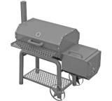 Grill im Test: Grill'n'Smoke Smoking Star von BBQ-Scout, Testberichte.de-Note: ohne Endnote