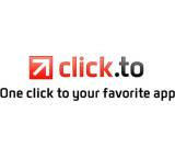 Weiteres Tool im Test: Click.to 0.9 von Axonic, Testberichte.de-Note: ohne Endnote