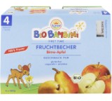 Bio Bambini Fruchtbecher Birne-Apfel