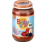 Babynahrung im Test: Babysun Erdbeeren und Heidelbeeren in Apfel von Sunval, Testberichte.de-Note: 4.0 Ausreichend
