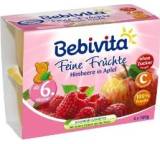 Babynahrung im Test: Feine Früchte Himbeere in Apfel von Bebivita, Testberichte.de-Note: 2.0 Gut