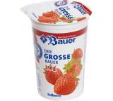 Joghurt im Test: Der große Bauer Erdbeere von Bauer Privatmolkerei, Testberichte.de-Note: 3.6 Ausreichend