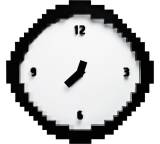 Gadget im Test: Pixel Wanduhr von getDigital, Testberichte.de-Note: 1.9 Gut