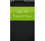 Do it (Tomorrow)