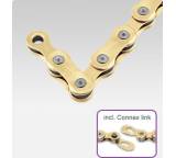 Fahrradkette im Test: Connex 10SG Kette Gold von Wippermann jr., Testberichte.de-Note: ohne Endnote