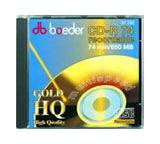 Rohling im Test: CD-R 74 recordable Gold von Boeder, Testberichte.de-Note: 3.0 Befriedigend