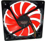 Gehäuselüfter im Test: G-Silent 14 1100rpm Red LED von Phobya, Testberichte.de-Note: ohne Endnote