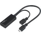 Weiteres Handy-Zubehör im Test: auvisio Video-MHL-Adapter für Smartphones von Pearl, Testberichte.de-Note: ohne Endnote